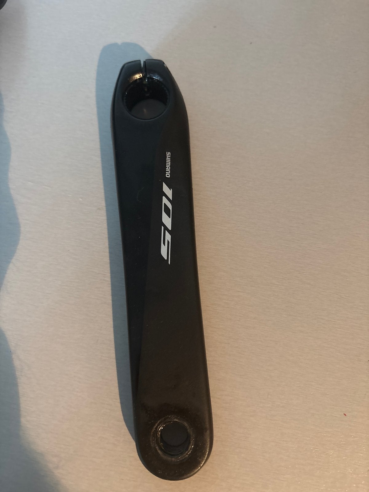 Shimano 105 FC-R7000 Crankarm 172.5mm, Crankstel of Pedalen, Ophalen of Verzenden, Zo goed als nieuw, Aluminium