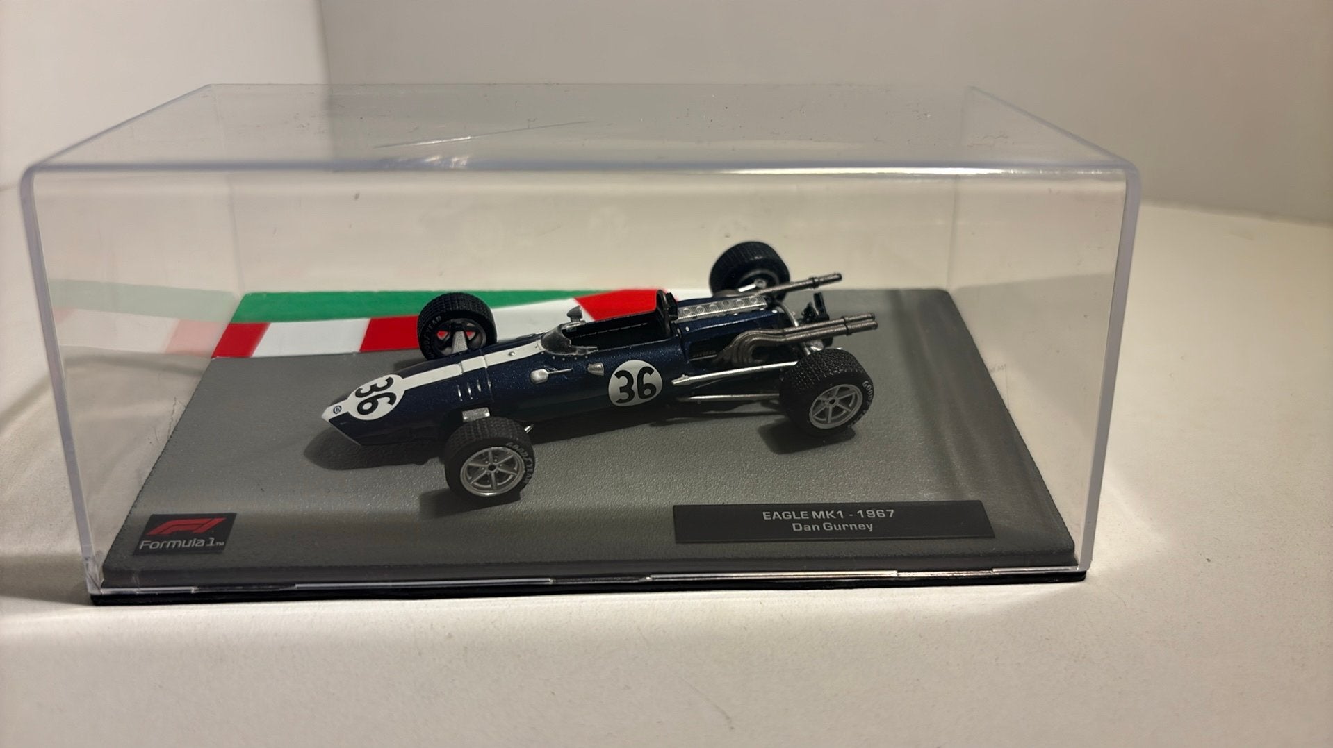 F1 eagle mk1 dan gurney 1967 atlas 1.43, Ophalen of Verzenden, A, A, A