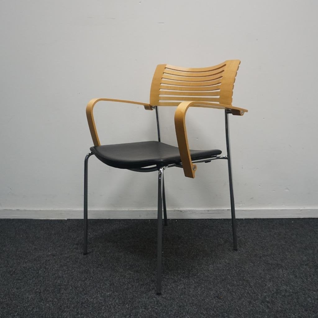Fritz Hansen Runner Chair Design stoelen v.v armleuningen, Hout, Gebruikt, Overige kleuren, -
