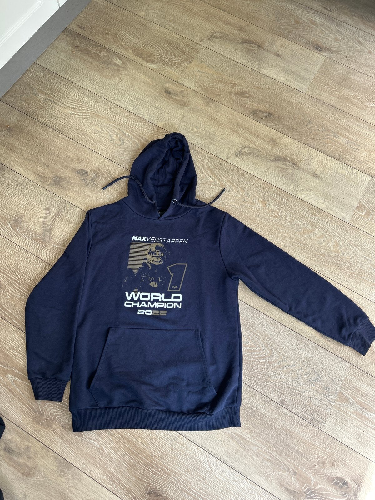 Max Verstappen sweater World Champion 2022 Hoodie Maat M, Ophalen of Verzenden, Zo goed als nieuw