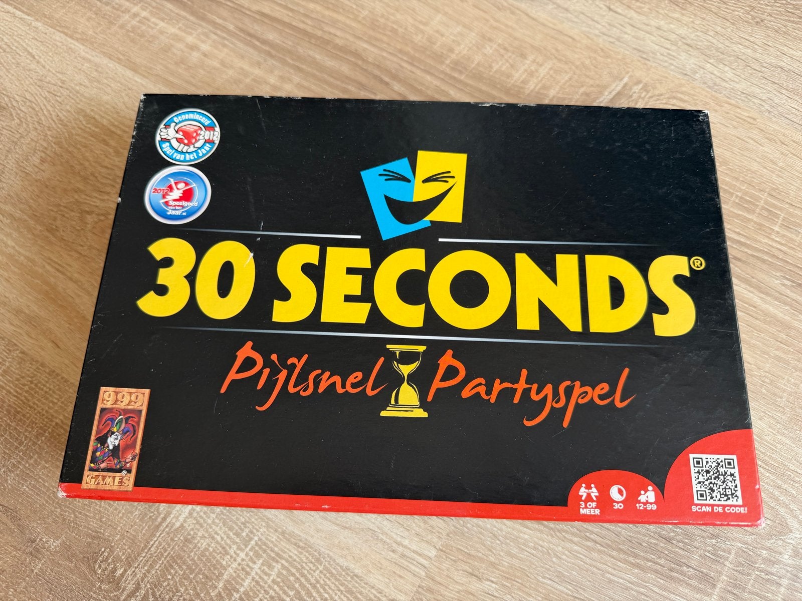 30 Seconds Pijlsnel Partyspel - Gezellig Groepsspel, Drie of vier spelers, Ophalen, Zo goed als nieuw
