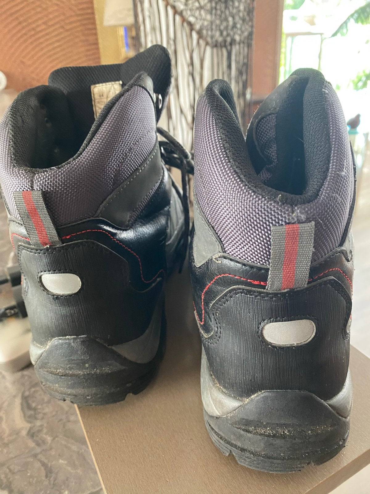 Stoere Herenschoenen Maat 44 - Wandelschoenen, Kleding | Heren, Schoenen, Ophalen of Verzenden, Gedragen, Zwart, Wandelschoenen of Bergschoenen