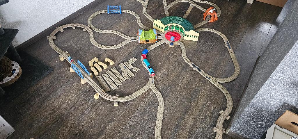 Thomas de trein Trackmaster, Remise Set, Ophalen of Verzenden, Zo goed als nieuw