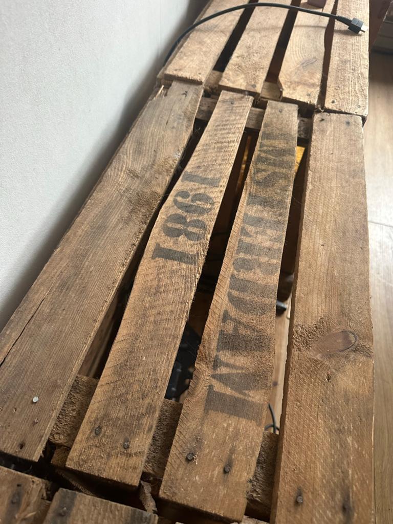 Decoratieve fruit- en wijnkistjes, Huis en Inrichting, Woonaccessoires | Kisten, Ophalen, Gebruikt, Overige houtsoorten, Minder dan 50 cm