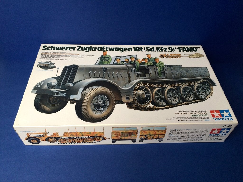 Tamiya	35239	German 18ton Half-Track "Famo" 	1/35 incl PE, Tank, Verzenden, 1:32 tot 1:50, Nieuw