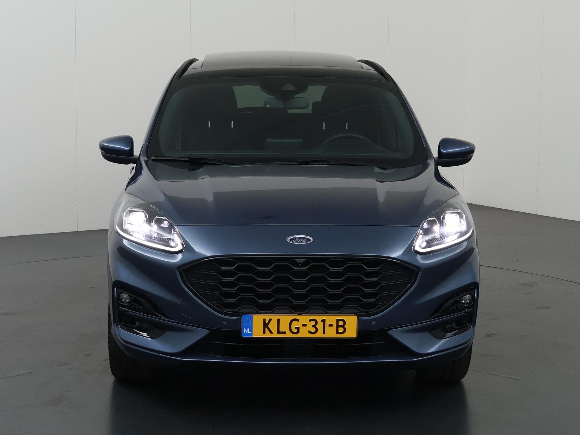 Ford Kuga 2.5 PHEV ST-Line X | Panoramadak | Winterpakket |, Auto's, 14 kWh, Gebruikt, 4 cilinders, Blauw