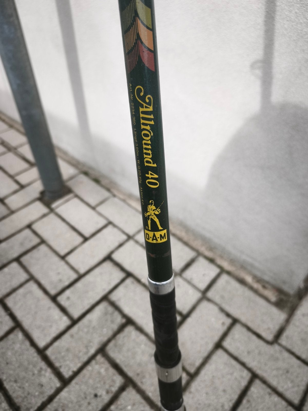 DAM Allround 40 Werphengel - 3.60m, 20-40g, Watersport en Boten, Ophalen, Gebruikt, Werphengel