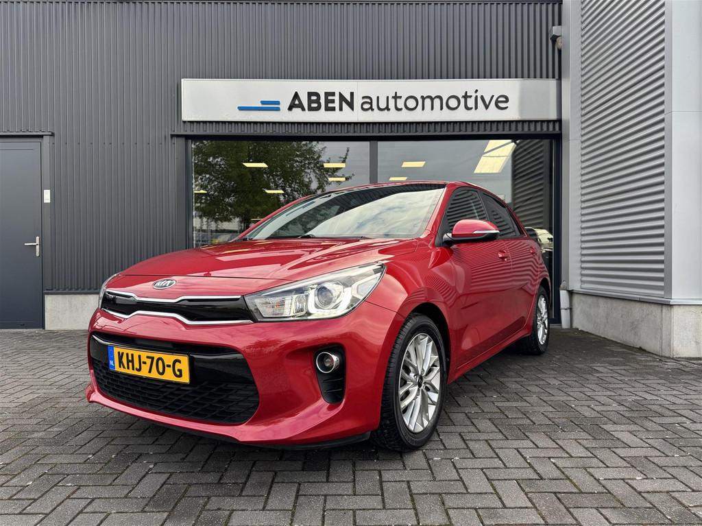 Kia Rio 1.2 cvvt 84PK Dream Team Edition (NAVI|CAMERA|WINTER, Gebruikt, Zwart, Bedrijf, Handgeschakeld