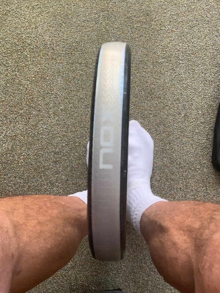 nox AT Genius 18K, Sport en Fitness, Padel, Ophalen of Verzenden, Zo goed als nieuw, Padelracket