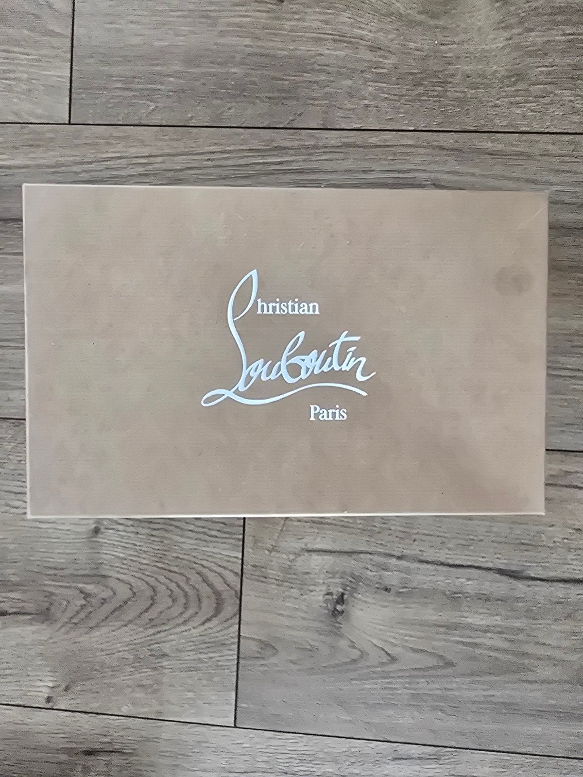 Christian Louboutin Schoenendoos, Zwart, Overige typen, Ophalen of Verzenden, Zo goed als nieuw
