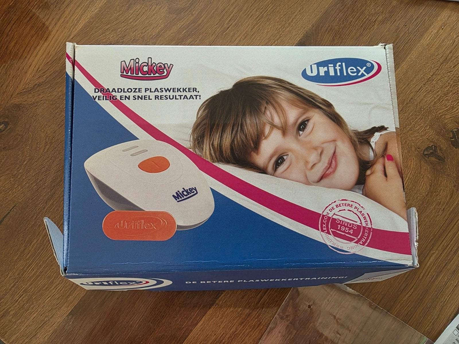 Uriflex/Urifoon plaswekker set Mickey, Ophalen of Verzenden, Gebruikt