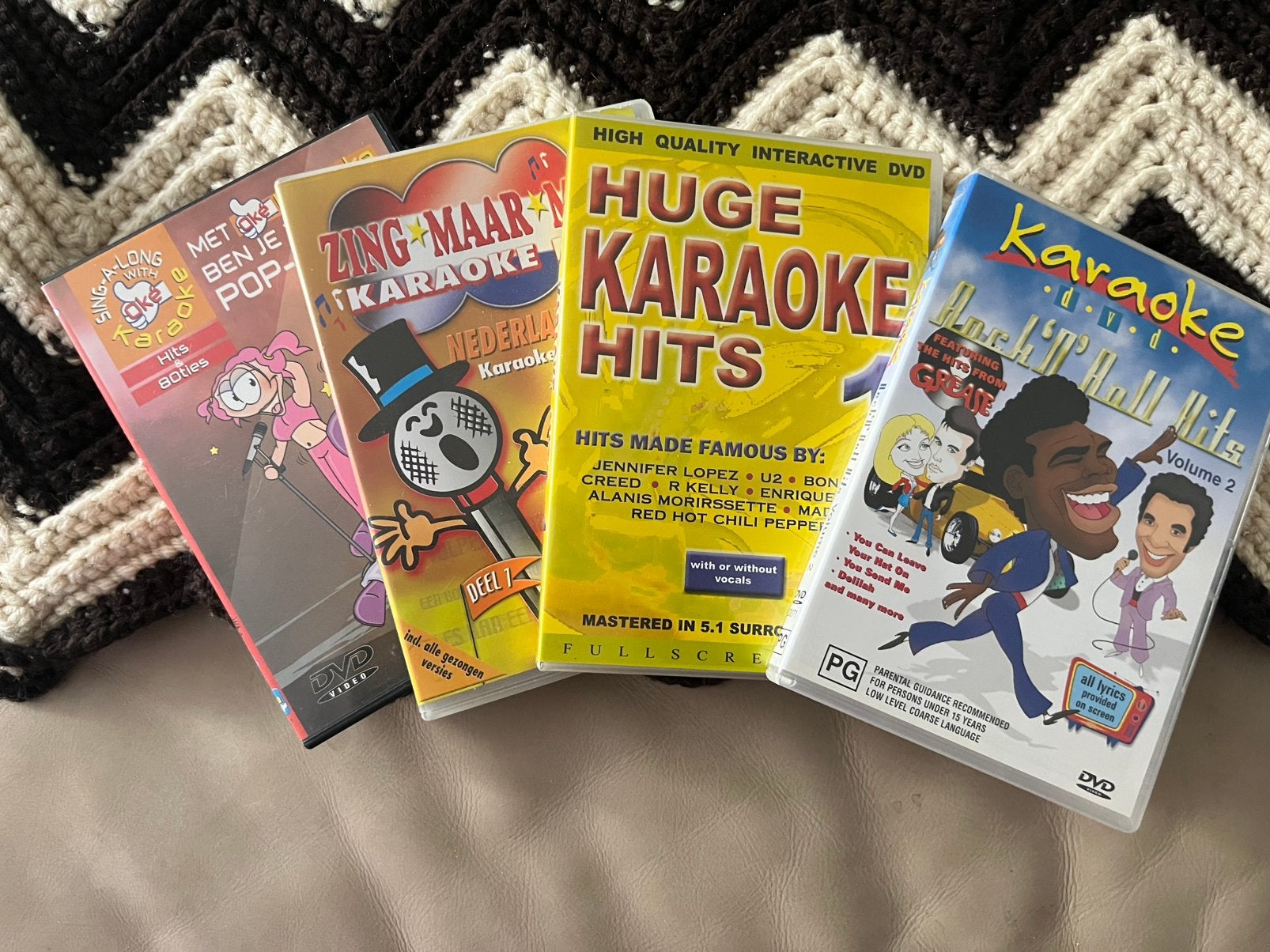 Karaoke dvd’s, Alle leeftijden, Ophalen of Verzenden, Gebruikt, Overige genres