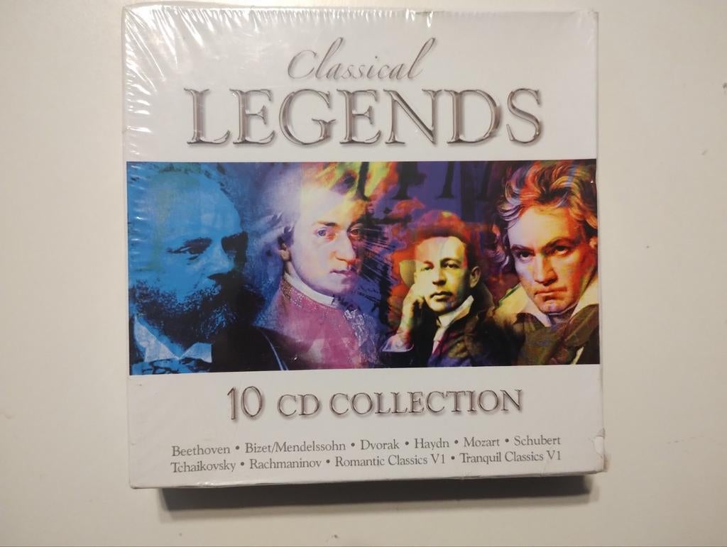 Classical Legends 10 CD Collection - Nieuw in verpakking, Cd's en Dvd's, Cd's | Klassiek, Boxset, Ophalen of Verzenden, Romantiek