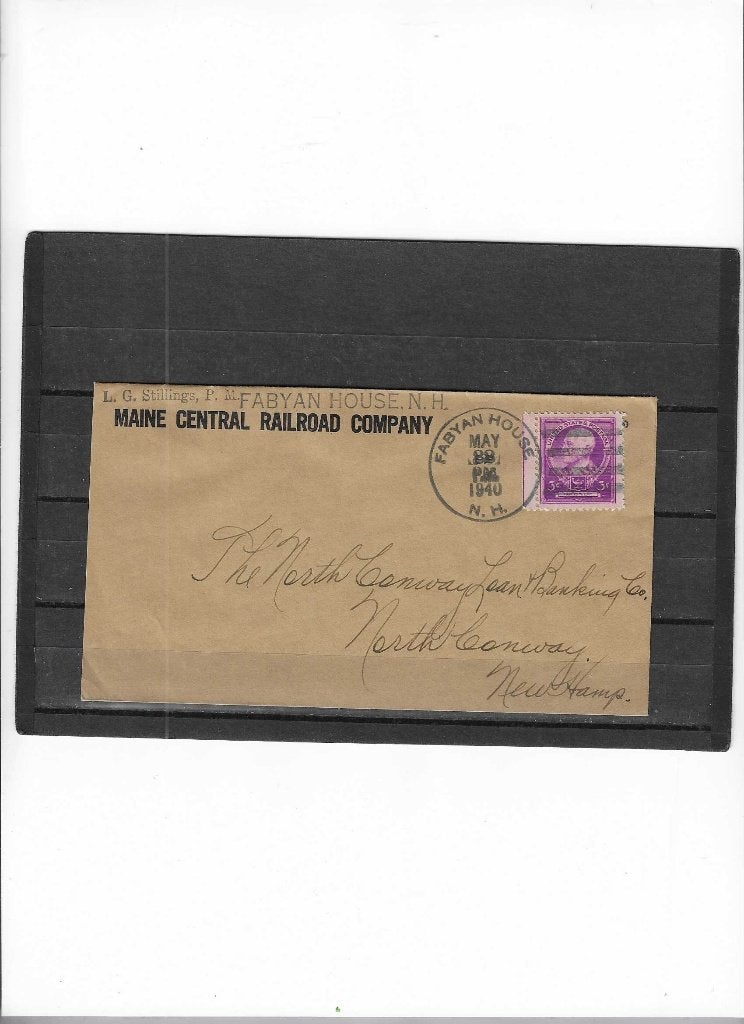 USA brief Maine Central Railroad Company., Verzenden, Brief