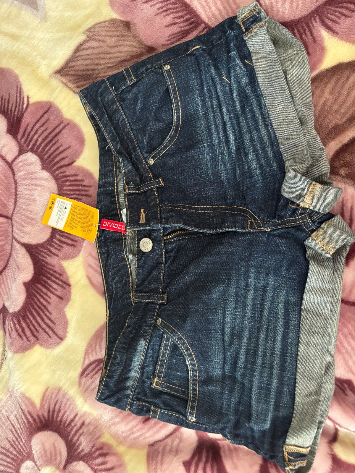 Nieuwe H&M Divided spijkershort - Maat 40 (L), Kleding | Dames, Maat 38/40 (M), Kort, Blauw, Nieuw