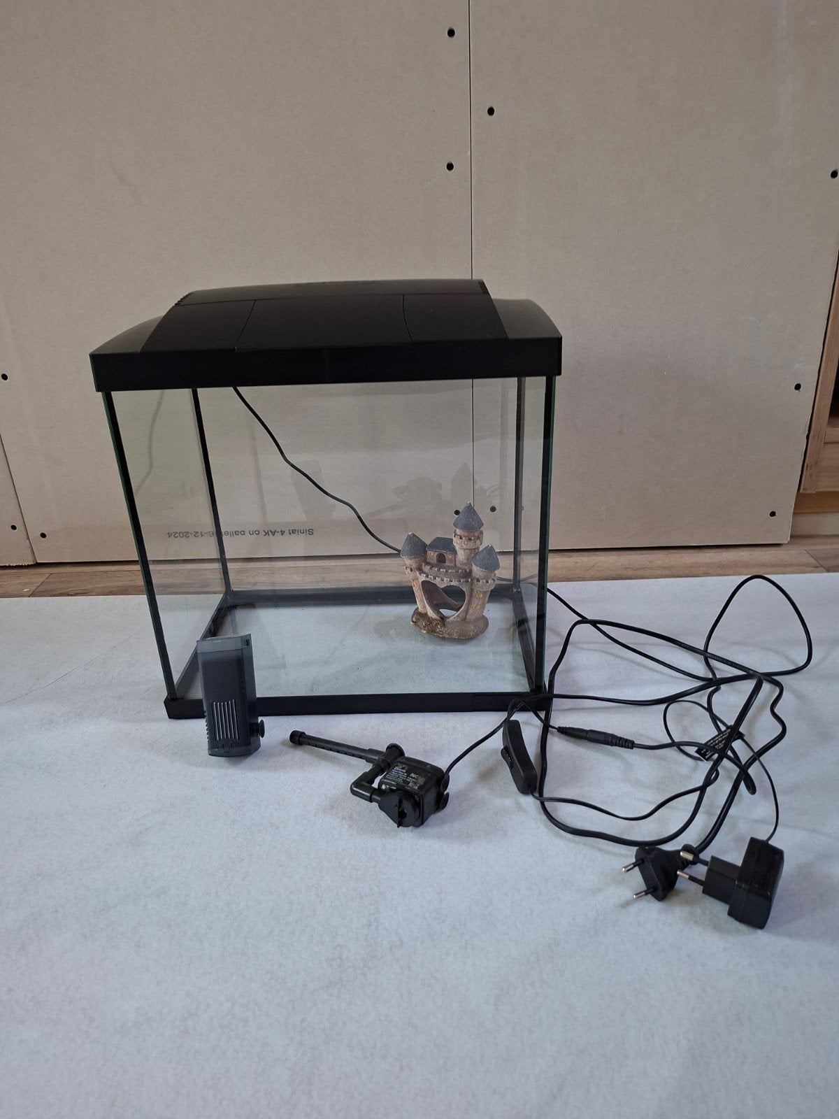 SuperFish aquarium gebruikt, Ophalen, Gebruikt, Leeg aquarium, Inclusief deksel