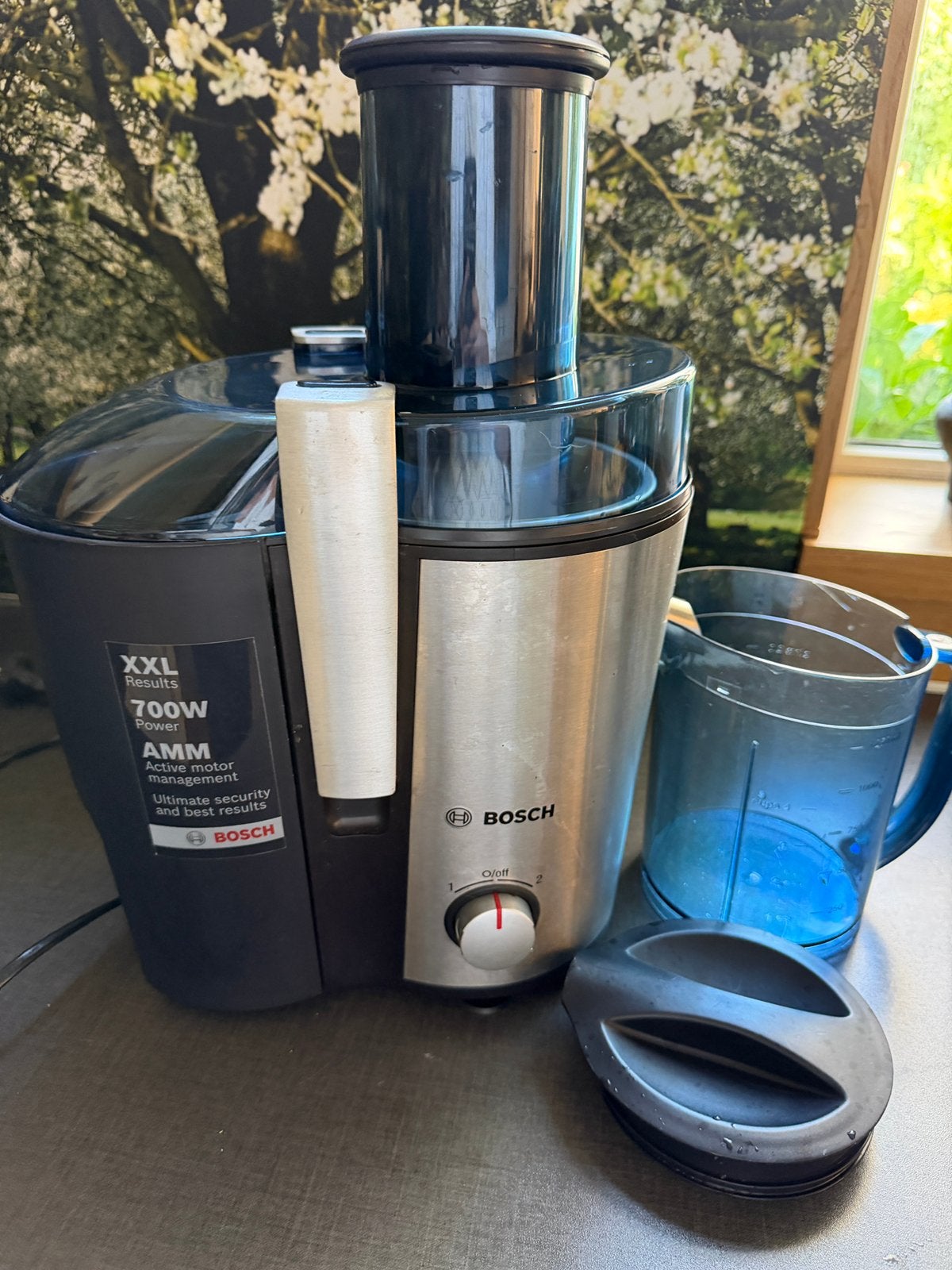 Bosch sapcenfrifuge, Ophalen of Verzenden, Zo goed als nieuw, Sapcentrifuge