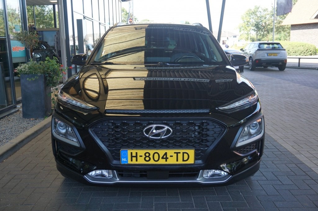 Hyundai KONA 1.6 GDI HEV Comfort | Trekhaak | Navi | Adapt., Automaat, 12 maanden, Stof, Gebruikt