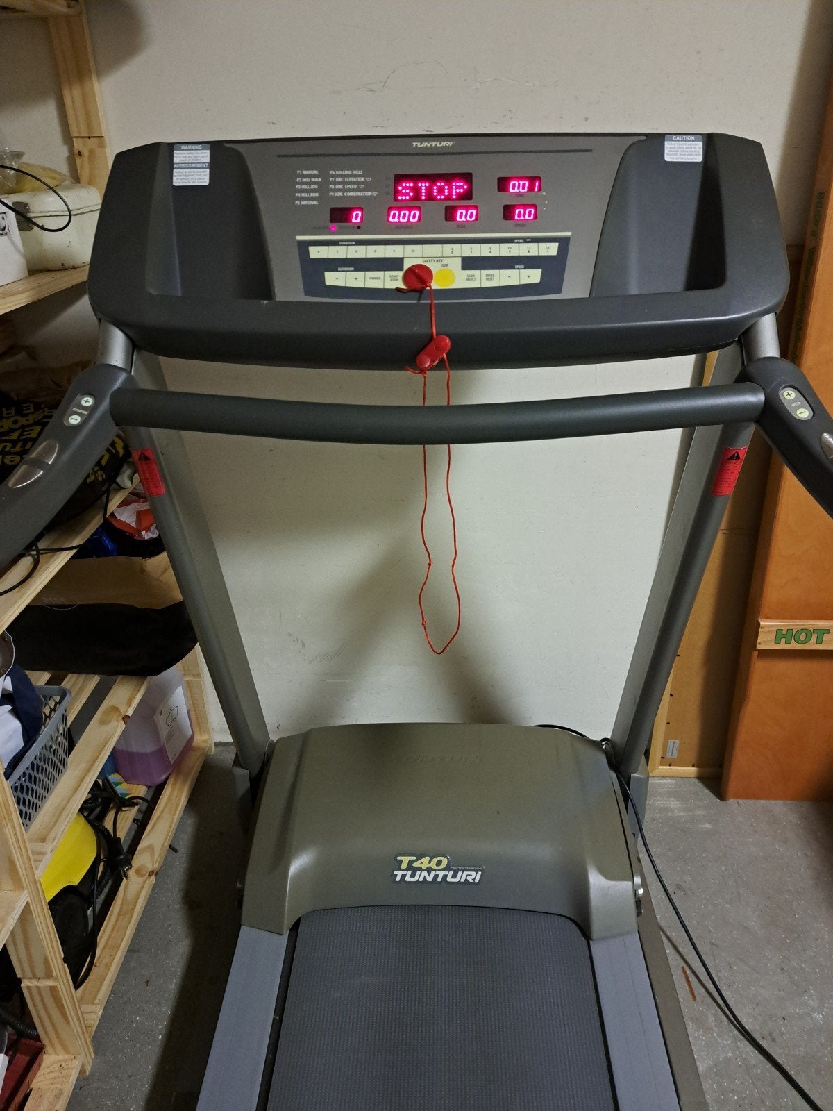 Tunturi T40 Loopband - Perfect voor thuisworkouts, Ophalen