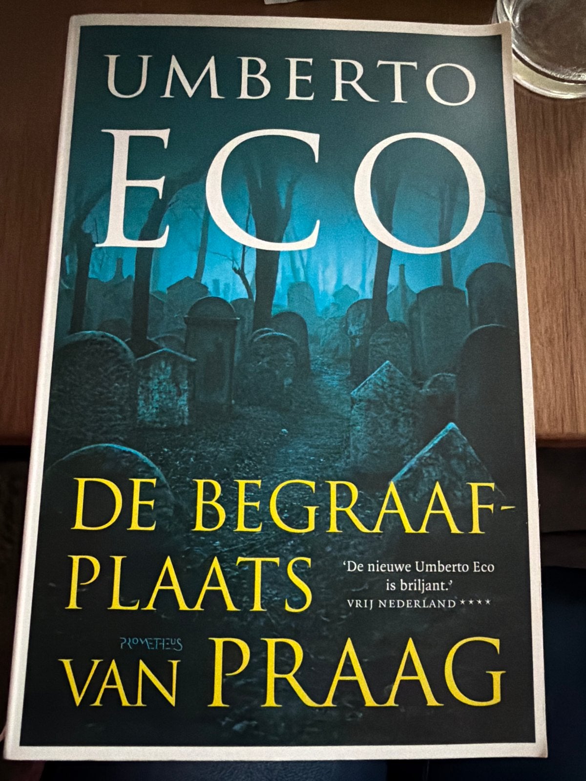 HK.   Umberto Eco - De begraafplaats van Praag, Umberto Eco, Verzenden, Zo goed als nieuw, Nederland