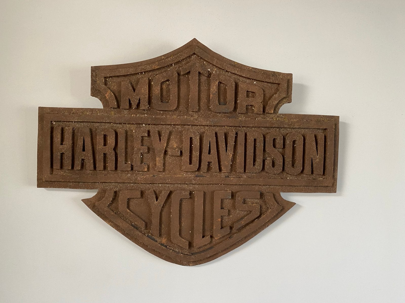 Harley-Davidson Motor Cycles wanddecoratie, Motoren, Ophalen of Verzenden