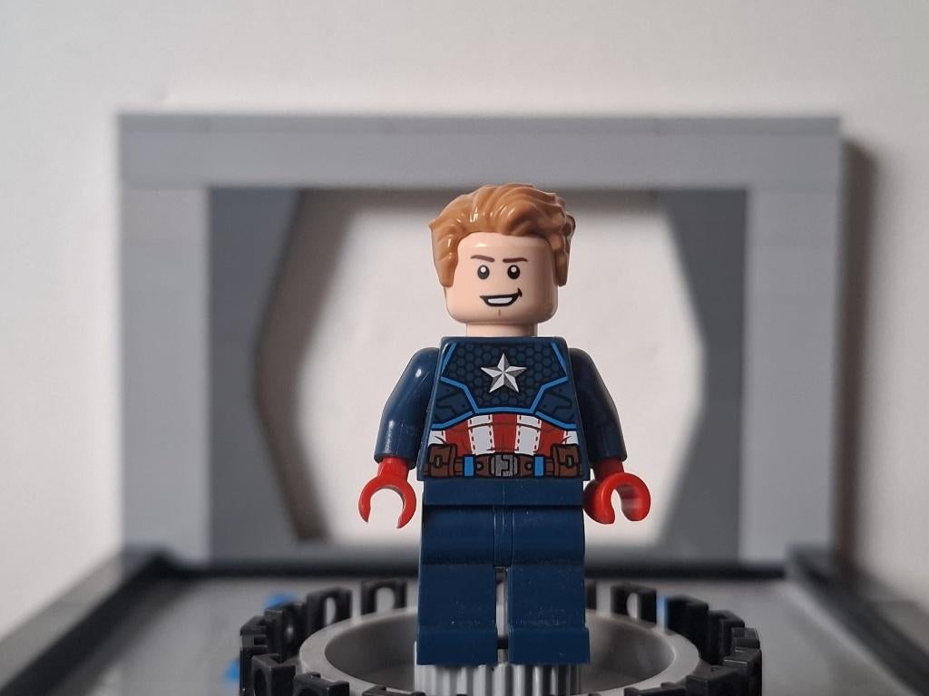 LEGO Super Heroes - minifiguur - sh0741 - Captain America, Kinderen en Baby's, Speelgoed | Duplo en Lego, Marvel, Lego, Ophalen of Verzenden