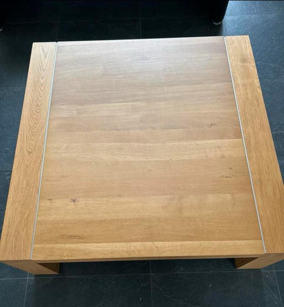 salontafel 110x110 cm - Goede staat, Huis en Inrichting, Tafels | Salontafels, Ophalen, Gebruikt, 100 tot 150 cm, Vierkant