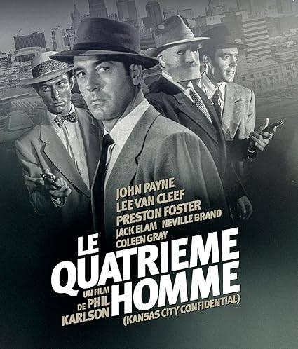 blu-ray/dvd Kansas City Confidential [Film Noir], Ophalen of Verzenden, Zo goed als nieuw, Klassiekers