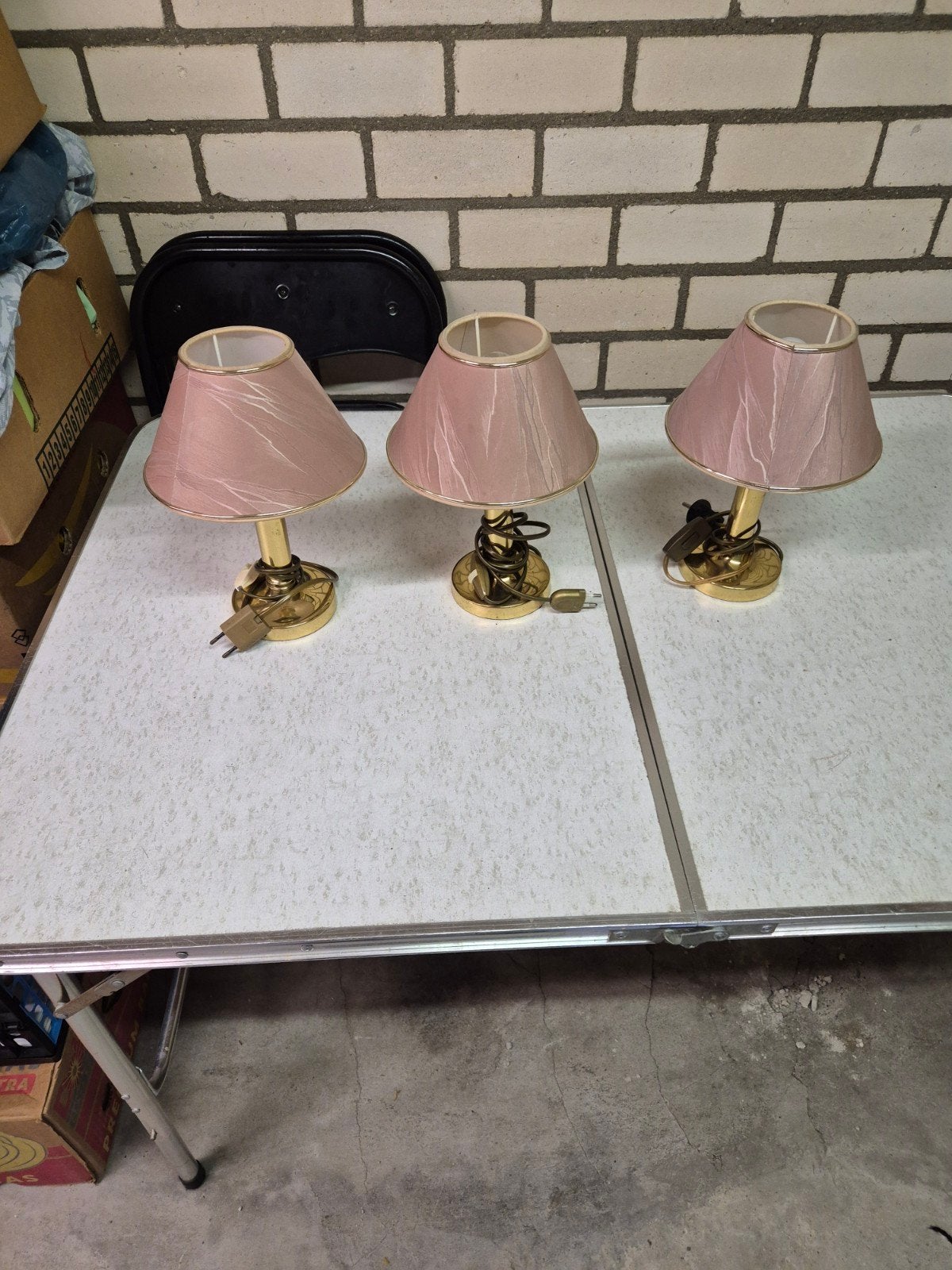 Drie mooie schemerlampen, Ophalen of Verzenden