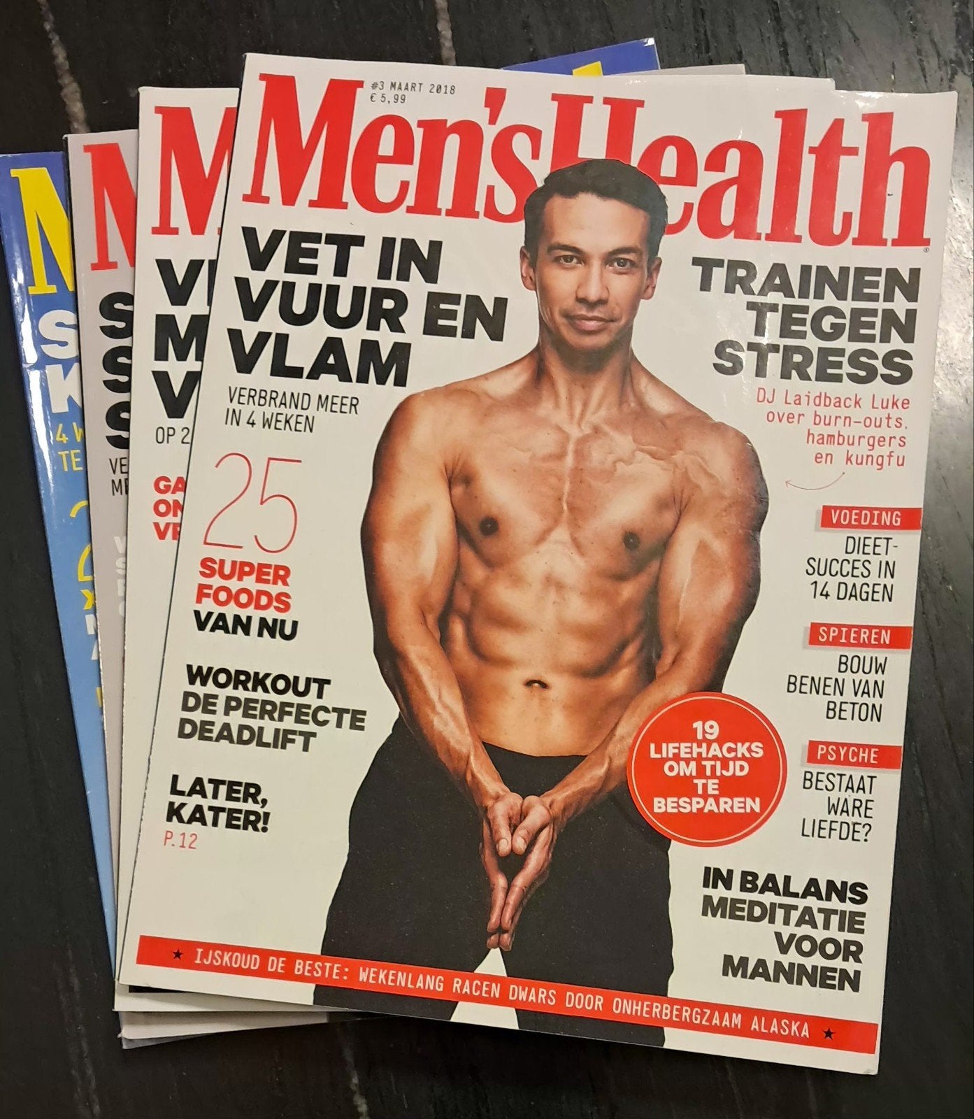 4x Men's Health bladen, Boeken, Ophalen of Verzenden, Gelezen, Sport en Vrije tijd