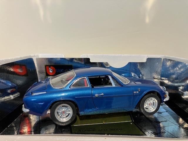 Bburago 1:16 Alpine A110 1600s, Ophalen of Verzenden, Zo goed als nieuw, Auto