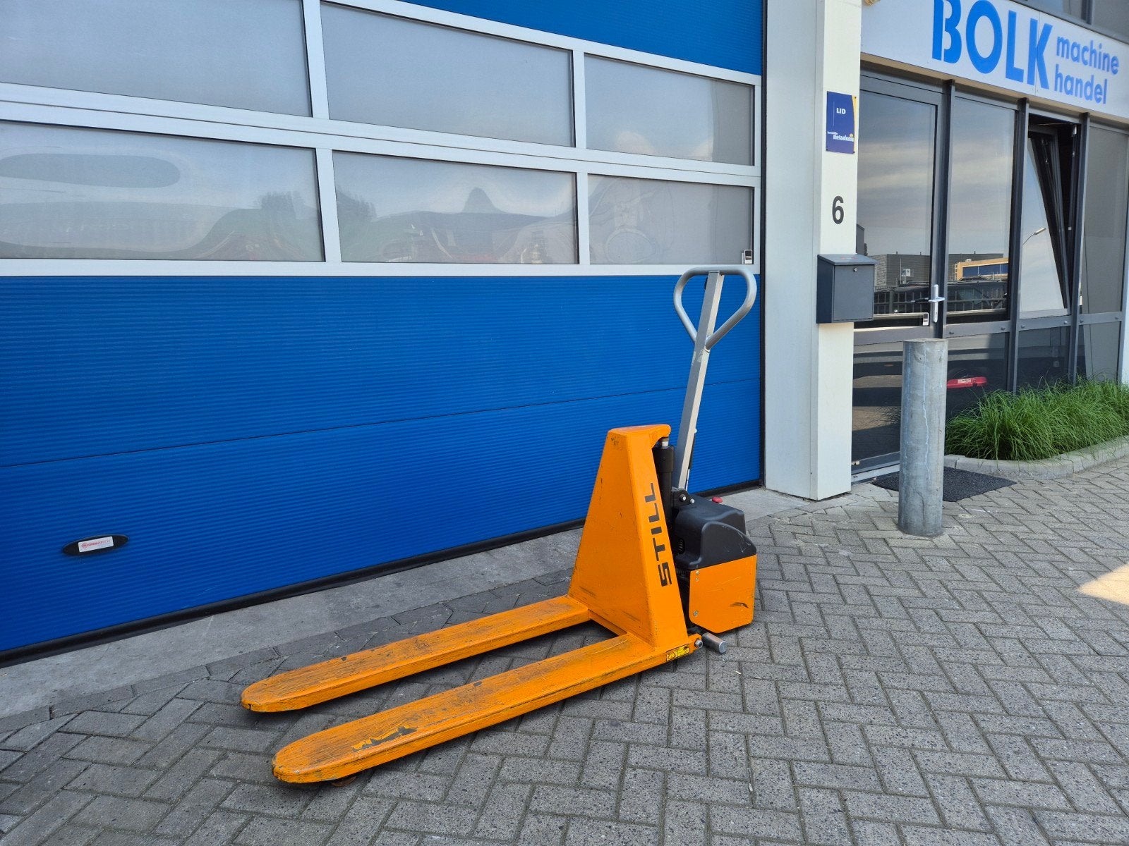 STILL HPT 10 XE Pompwagen, Heffen elektrisch 12V nette staat, STILL, Gebruikt, Duitsland, Info@bolkmachinehandel.nl