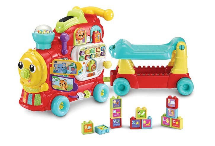 VTech alfabet Trein. Zo goed als nieuw, Ophalen, Zo goed als nieuw, Overige typen, Met licht