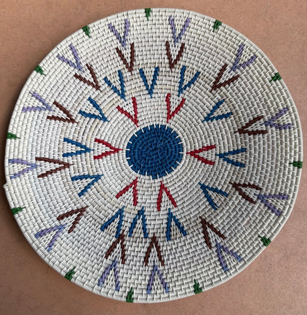 Zoeloe mandje van telefoondraad, Zuid-Afrika, Antiek en Kunst, Afrika, Handgemaakt, Ophalen of Verzenden, 3 cm