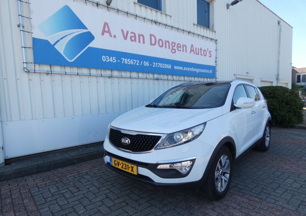Kia SPORTAGE 1.6 GDI X-TREME EXECUTIVELINE,Leer,Pano,Camera,, Auto's, 135 pk, 4 cilinders, Wit, Leder