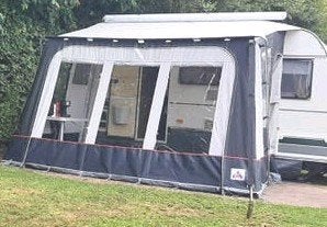 Dorema Mistral XL 4 seizoenen voortent, XL uitvoering, Ophalen of Verzenden, Zo goed als nieuw, Ten Cate All Season 240g/m2, Dorema