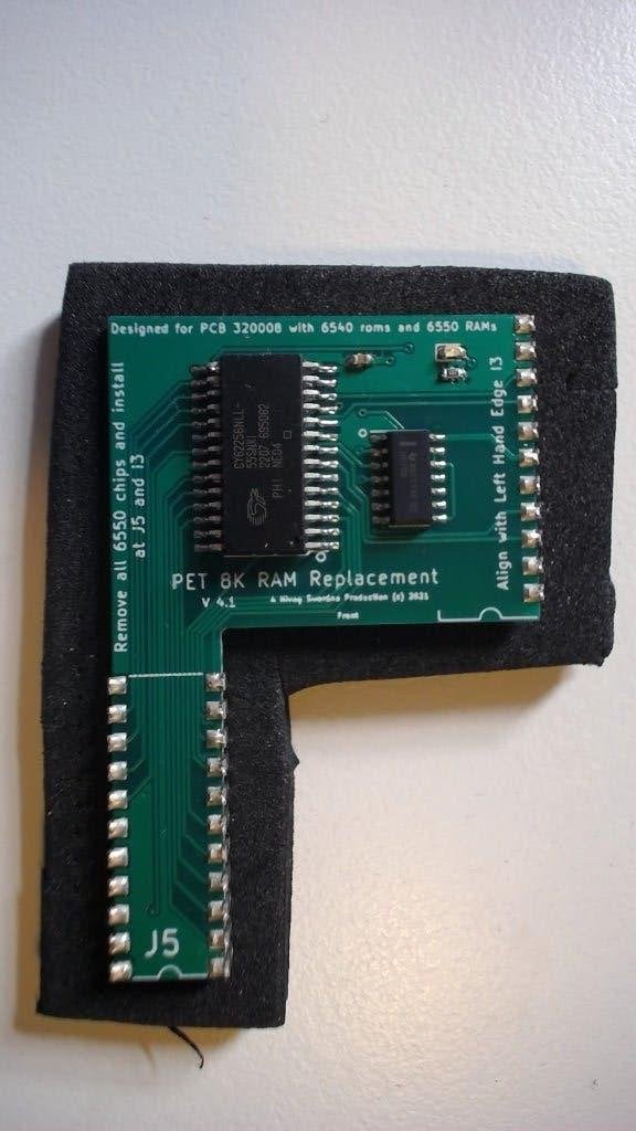 PET 8K RAM Replacement voor 6550 Commodore PET 2001, Ophalen of Verzenden, Commodore PET