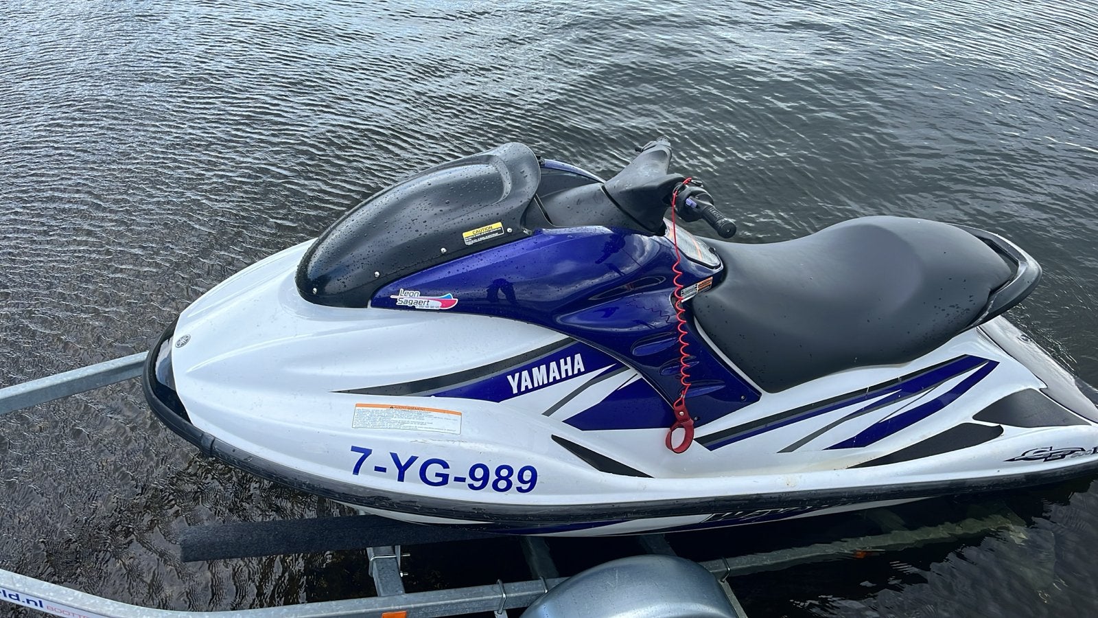 Yamaha WaveRunner GP800 waterscooter met trailer, Ophalen, Gebruikt, Benzine, 70 tot 120 pk
