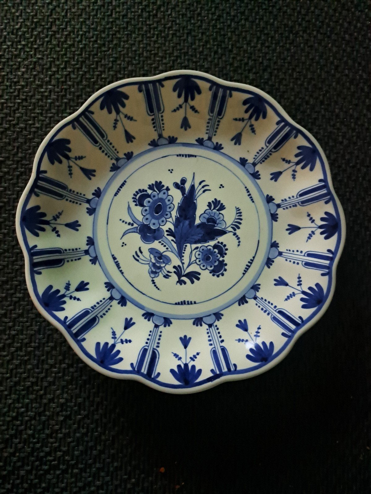 porseleine fles delft wandbord, Ophalen of Verzenden