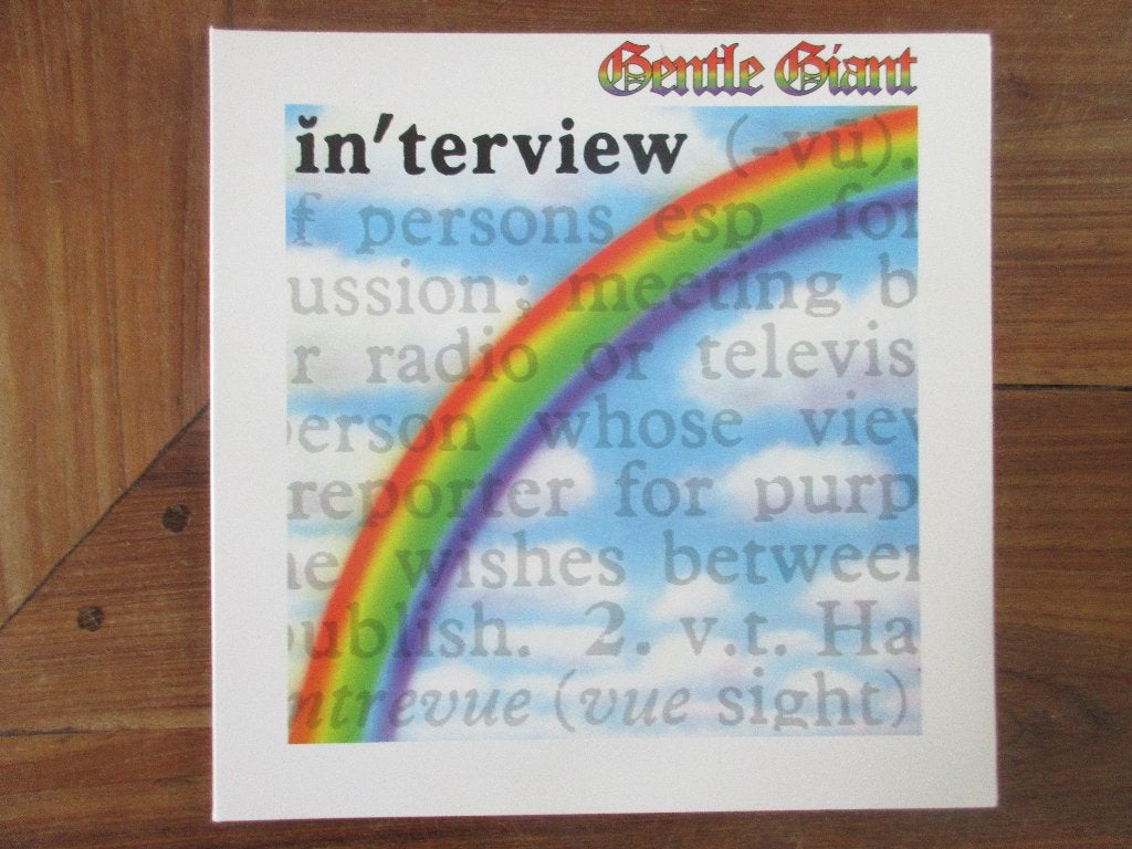 Gentle Giant In'terview - LP, Ophalen of Verzenden, Zo goed als nieuw, 12 inch
