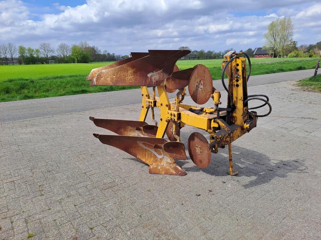 Rumptstad 2 schaar wentelploeg en Lemken 2 schaar ploeg, Ophalen, -, -, -