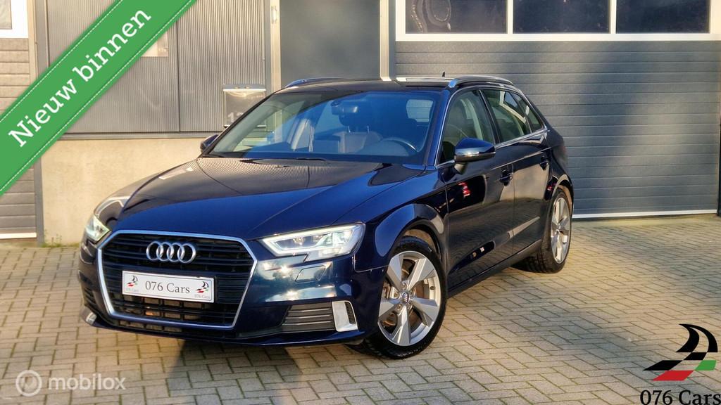Audi A3 Sportback 1.0 TFSI Sport STANDKACHEL LED NAVI CRUISE, Auto's, Blauw, 116 pk, 999 cc, Hatchback