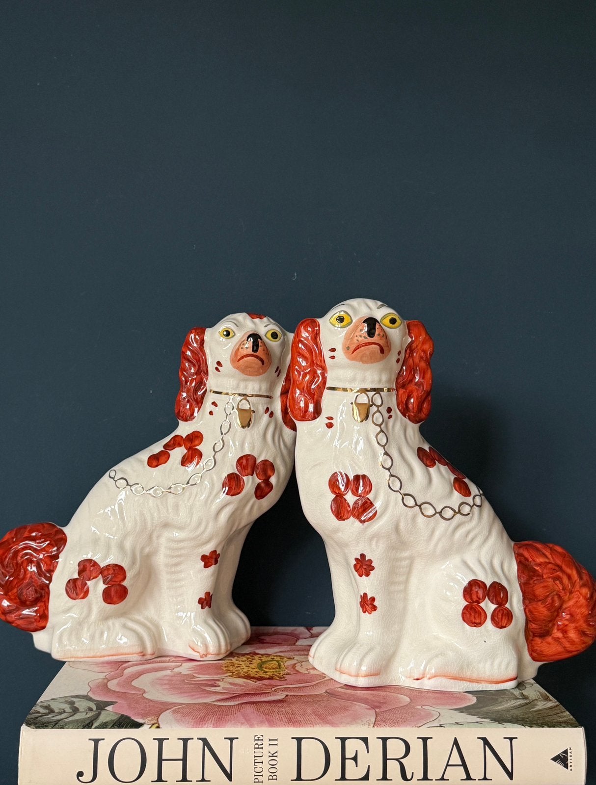 Arthur Wood XL vintage set Staffordshire ‘hoeren’ hondjes, Ophalen of Verzenden, Zo goed als nieuw, Dier