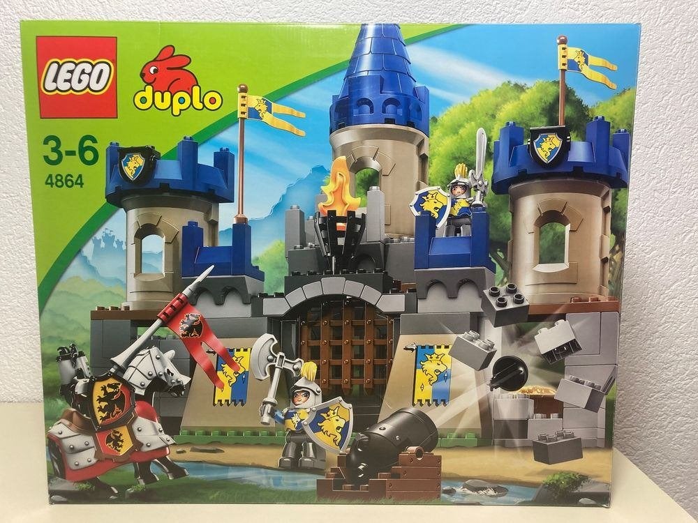 Lego Duplo Kasteel 4864 - Compleet met doos en instructie, Gebruikt, Ophalen of Verzenden, Duplo, Castle