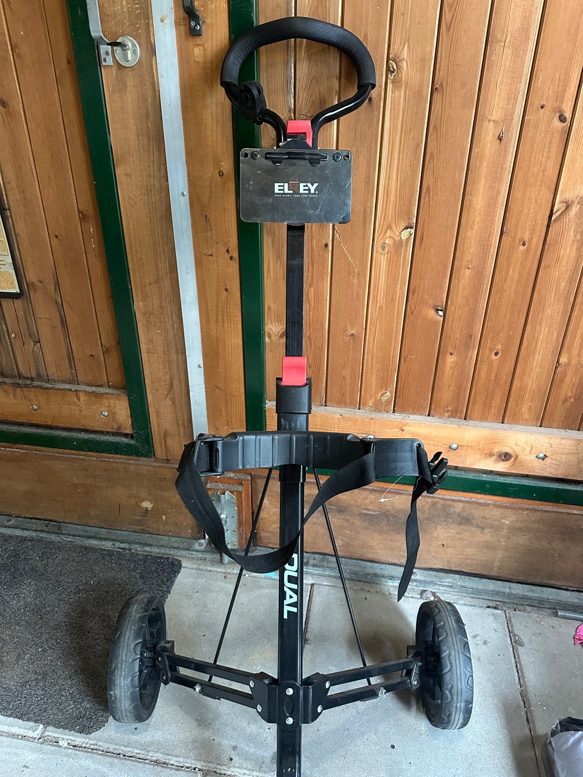 EL EY Golfkar - Handige en stevige golftrolley, Ophalen, Gebruikt, Golfkar, Overige merken