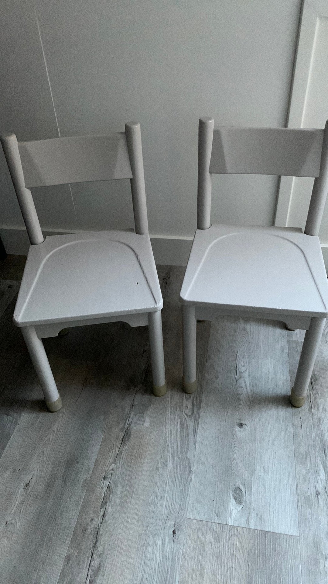 2 houten kinderstoelen, Ophalen, Twee, Overige kleuren, Zo goed als nieuw