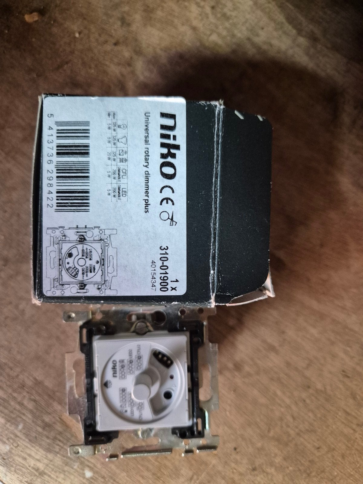 Niko universele draaidimmer voor LED verlichting, Doe-het-zelf en Verbouw, Ophalen of Verzenden, Nieuw, Overige merken, Dimmer