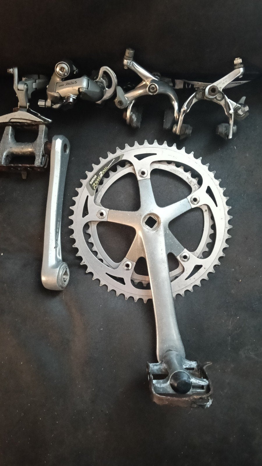 Suntour Radius vintage racefiets onderdelen, Fietsen en Brommers, Fietsonderdelen, Suntour Radius, Overige typen, Ophalen of Verzenden