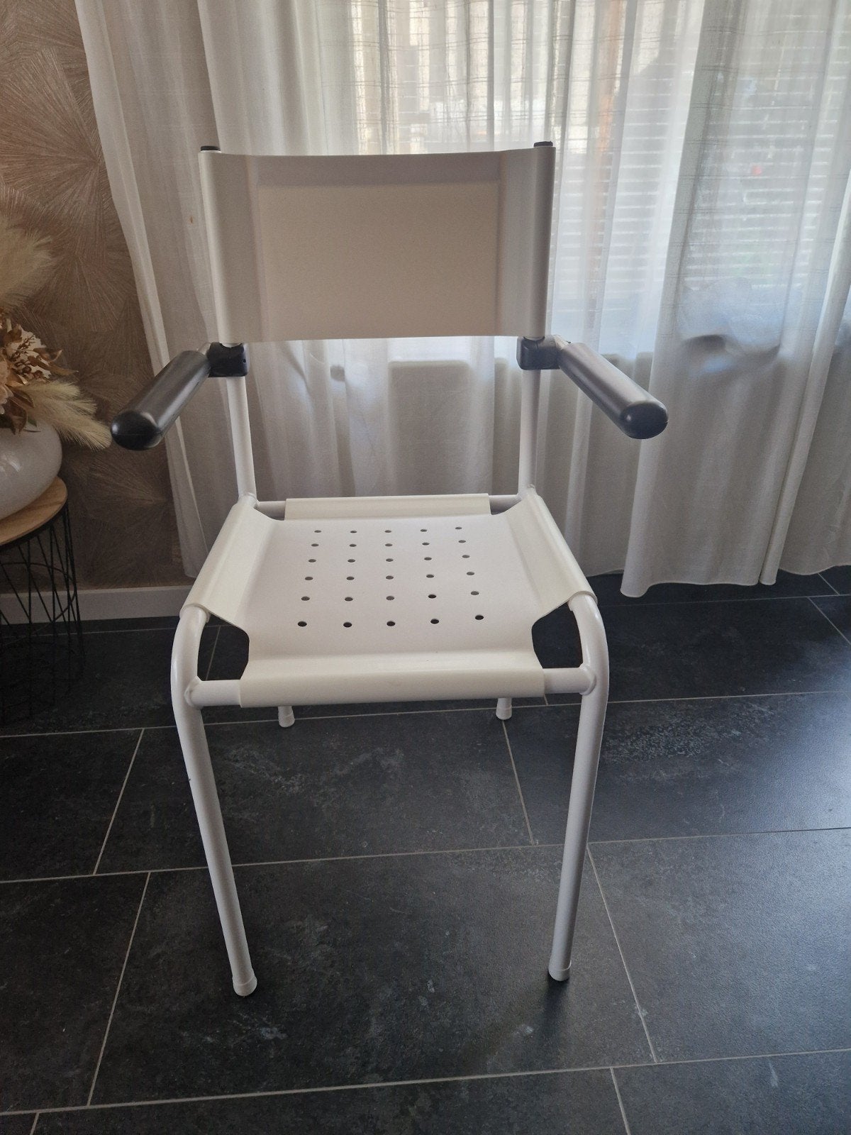 douche stoel, Ophalen