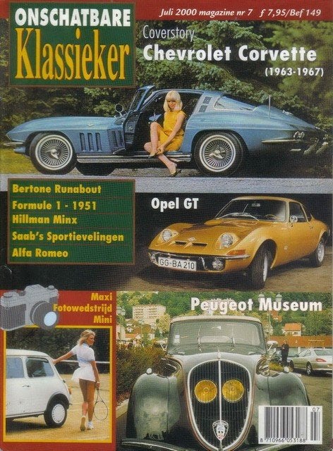 OK 7 2000 : Chevrolet Corvette Stingray C2 - Opel GT - Saab, Boeken, Ophalen of Verzenden, Gelezen, Algemeen